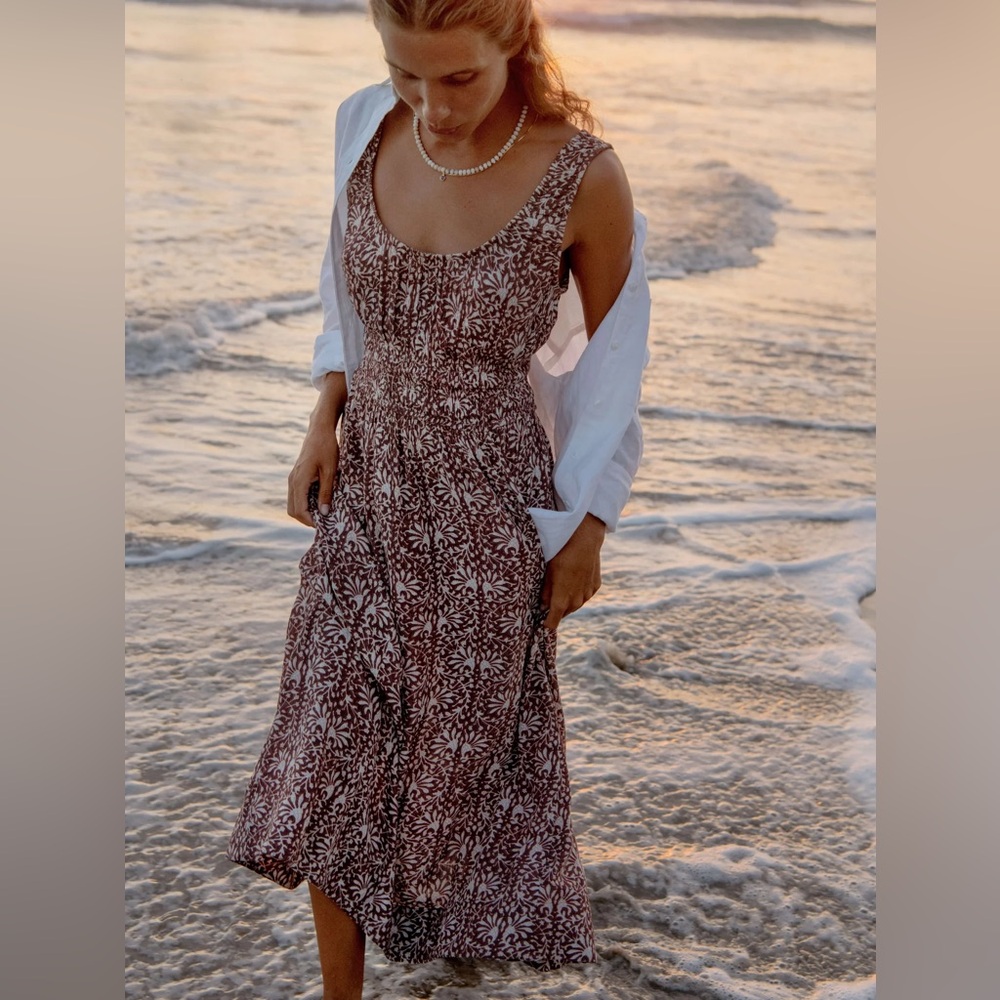 FAHERTY Sunseeker Dress - Sausalito Sunset